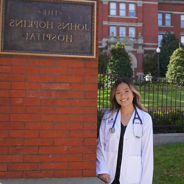 School of Medicine student Emily Huang
